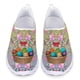 thumbnail image 1 of Nuevos zapatos de malla transpirables con estampado floral de huevo, zapatillas ligeras sin cordones de verano, zapatos planos cómodos antideslizantes, regalo, 1 of 5