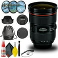 thumbnail image 1 of Canon EF 24-70mm F/2.8L II USM Lens (5175B002) + Filter Kit + Cap Keeper + More(International Model), 1 of 6