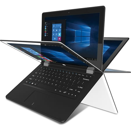 Slide 11 6 2 in 1 Folding  Touchscreen Laptop  Quad Core 1 