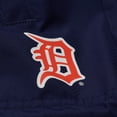 thumbnail image 4 of Men's Mitchell & Ness  Navy Detroit Tigers Full-Snap Hooded Coaches Jacket, 4 of 4