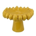 thumbnail image 6 of Benjara Rambo Decorative Bowl, Sculpted Lemon Motifs, Glazed Yellow Ceramic, 6 of 6