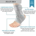 thumbnail image 6 of TIFOR Ankle Brace, Ankle Support Brace for Ankle Sprains, Ankle Braces for Men Women, Ankle Support Sprained Ankle Brace for Basketball Soccer Volleyball - S, 6 of 7