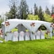 thumbnail image 4 of Yeshouse Carpa plegable de 3 x 6 m con ventanas de polietileno, bolsa con ruedas, paredes laterales extraíbles, refugio impermeable para fiestas, jardines, eventos y bodas, 4 of 10