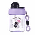 thumbnail image 2 of lhwanj Cute Water Bottle with Straw, Leakproof Summer Cartoon Anti Fall Portable Sports Bottle Cup, Flip Top, Springy Topper, Shoulder Strap, 2 of 3