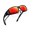 01-Black Frame/Orange Lens