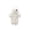 White, variant on Bear Chenille Hanging Towel,Ultra Soft Absorbent Fast-Drying Fuzzy Hand Towel,Machine Washable,Cute Fuzzy for Bathroom,Kitchen,Home Decor