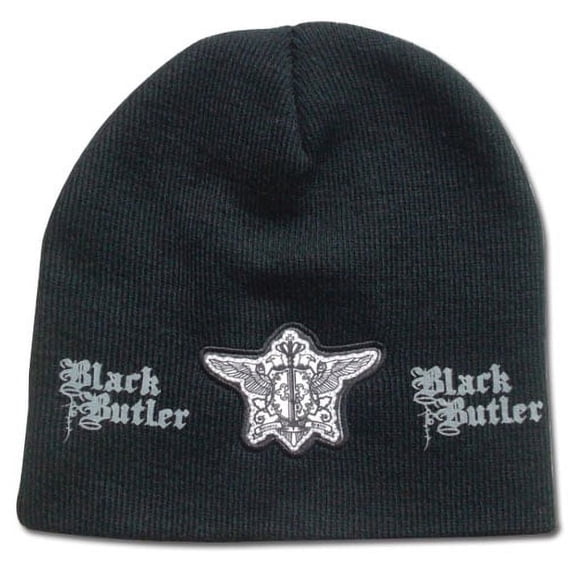 Beanie Cap - Black Butler - New Phantomhive Crest Logo Anime Hat ge32154