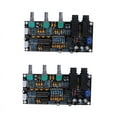 thumbnail image 1 of 2X PT2399 Digital Microphone Amplifier Board Reverberation Karaoke Reverb Amplifier NE5532 Pre-Amplifier Tone Board,2pcs PT2399 Digital Microphone Amplifier Board 4pcs Audio Cable,Black, 1 of 5