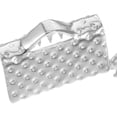thumbnail image 3 of OULII 100PCS Textured Cord Ends Jewelry Making Metal for Crafters, 3 of 6