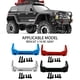 thumbnail image 5 of Ounissouiy RCGOFOLLOW Shell Mount RC pieza de coche poste de carcasa equilibrada para 1/10 Gen7 Crawler RC pieza de actualización RC accesorios Kits de construcción modelo Rojo, 5 of 6