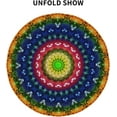thumbnail image 3 of Mandala Round Tablecloth 60 Inch Waterproof Tablecloths Boho Table Cloth Decorative for Picnic Party Holiday Home Indoor Outdoor, 3 of 6