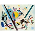 thumbnail image 2 of Kandinsky, Wassily 32x25 Black Ornate Wood Framed with Double Matting Museum Art Print Titled - Multi-coloured Circle 1921, 2 of 4