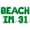Green, variant on Letter Balloons - BEACH IM 31 16" Inch Alphabet Letters Foil Mylar Balloon 31st Birthday Party Banner (Gold)