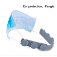 thumbnail image 4 of Crochet de Support de Masque pour Protection des Oreilles, Accessoires de Sangle d'Oreille Anti-Serrage avec Trois Vitesses Réglables, Silicone Doux pour la Peau pour un Nettoyage Facile (Réutilisable), 4 of 8