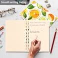 thumbnail image 2 of Lemons and Oranges Spiral Journal Notebook College Ruled Notebook 8.3" x 5.7" A5 Lined Thick Paper Page, 2 of 6