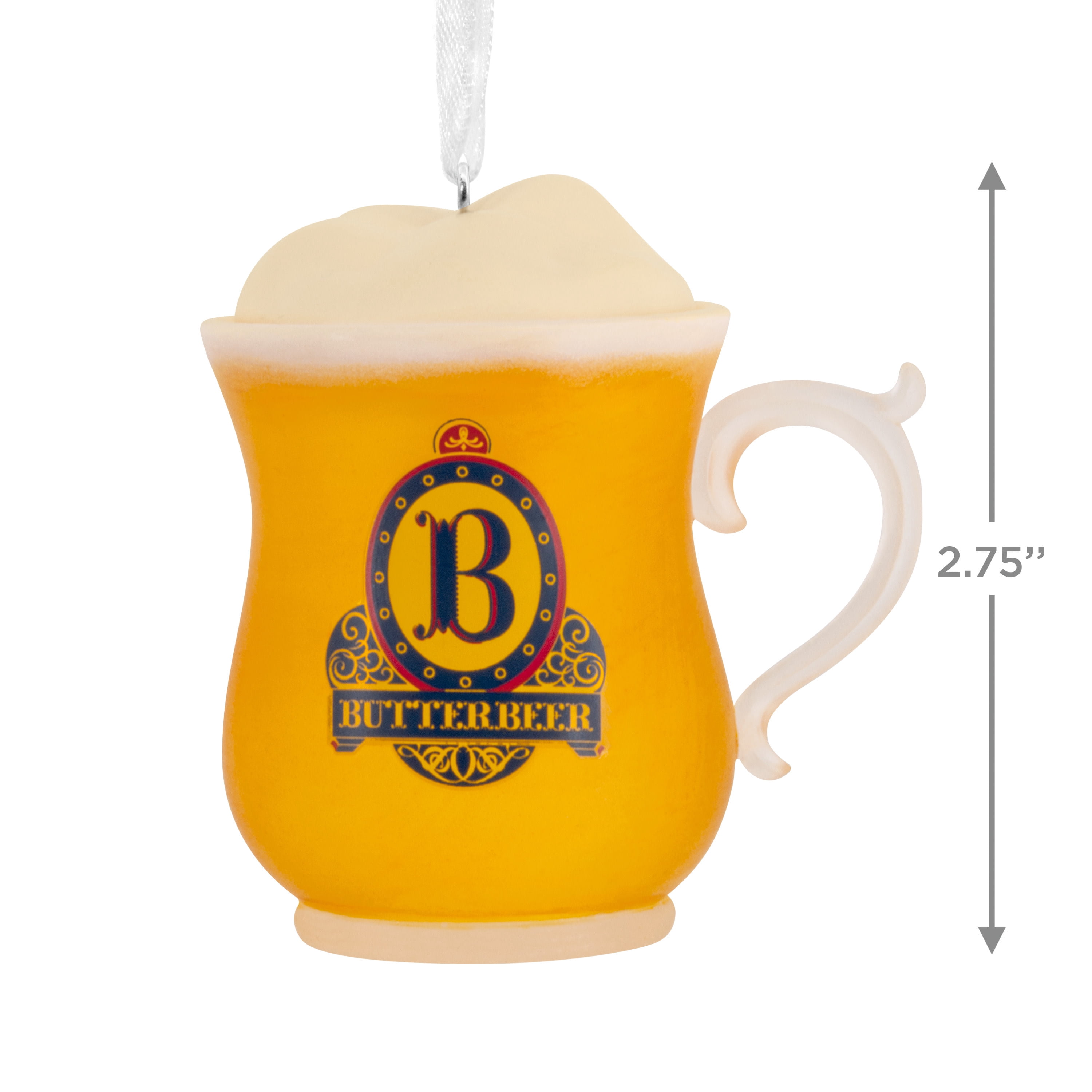 Hallmark Ornament Resin Figural Butter Beer, 1 Count