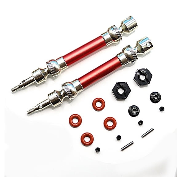 Mesimsple Steel Granite Drive Shaft & Wheel Hex Hub for Arrma 1/10 Granite Senton 3s BLX Driveshaft Vorteks Mega 550 Upgrades Part