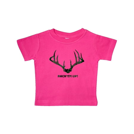 

Inktastic Rack Em Up! in Camo Gift Baby Boy or Baby Girl T-Shirt