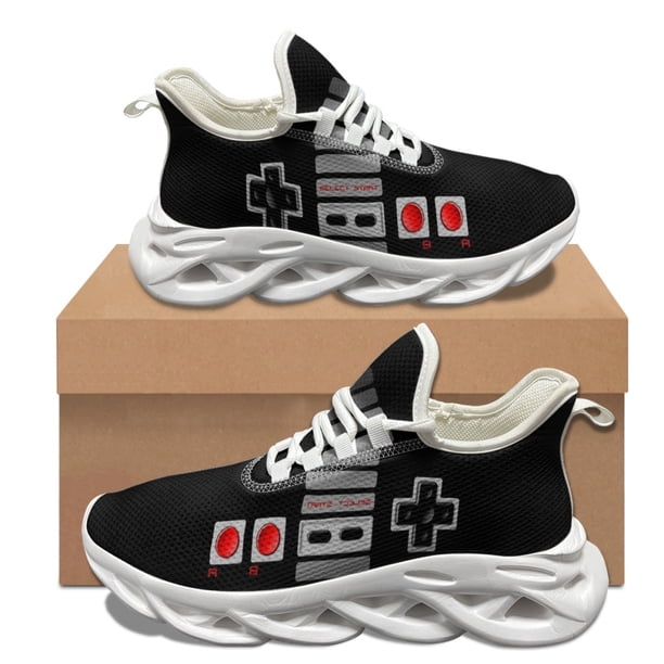 Nuevos zapatos casuales con estampado de Game Ole para mujer, zapatillas deportivas transpirables y cómodas para exteriores, para verano y otoño.