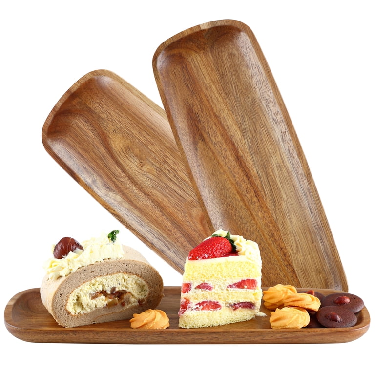 Hecef 3-Piece Acacia Wood Charcuterie Board Set photo 2