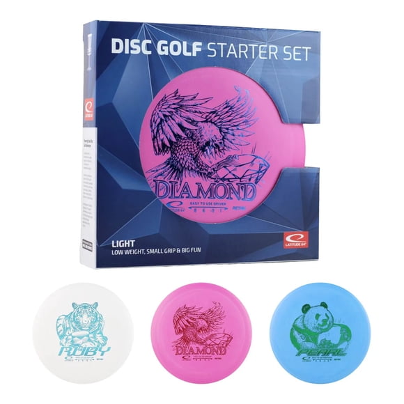 Latitude 64 Light 3 Disc Golf Starter Set