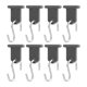 thumbnail image 5 of 8 Pack RV Awning Hook S Shaped RV Party Awning Light Holder Support for Party Camping Tent, 5 of 5