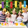 thumbnail image 4 of 12 Pcs Back to School -Decorations Crayon Classroom Ceiling Decor Paper Lanterns Hanging Honeycomb Rainbow Balloons, 4 of 7