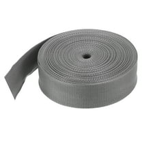 Lightweight Polypropylene Webbing Strap 2" 25 Yard Backpack Strapping Band Grey for Outdoor Luggage
