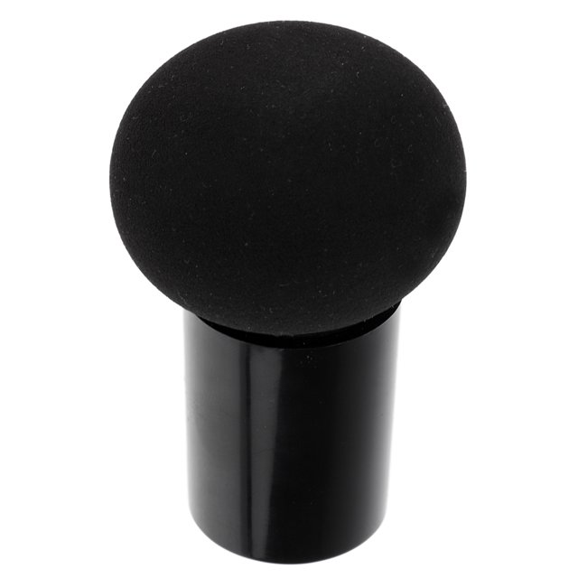 Esponja de polvo suelta y prensada húmeda y seca Esponja de cabeza grande Licuadora de maquillaje Herramientas de belleza para maquilladores y princip - Negro, tal se describe Baoblaze Esponja de maquillaje