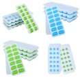 thumbnail image 2 of Silicone Hielo Cubo Bandeja Molde Tapa Clara Helado Maker Molds Moldes Placa De Hielo Beber Herramientas De Verano Para El Hogar 4 Unids / Set Fourone JJ24607, 2 of 7