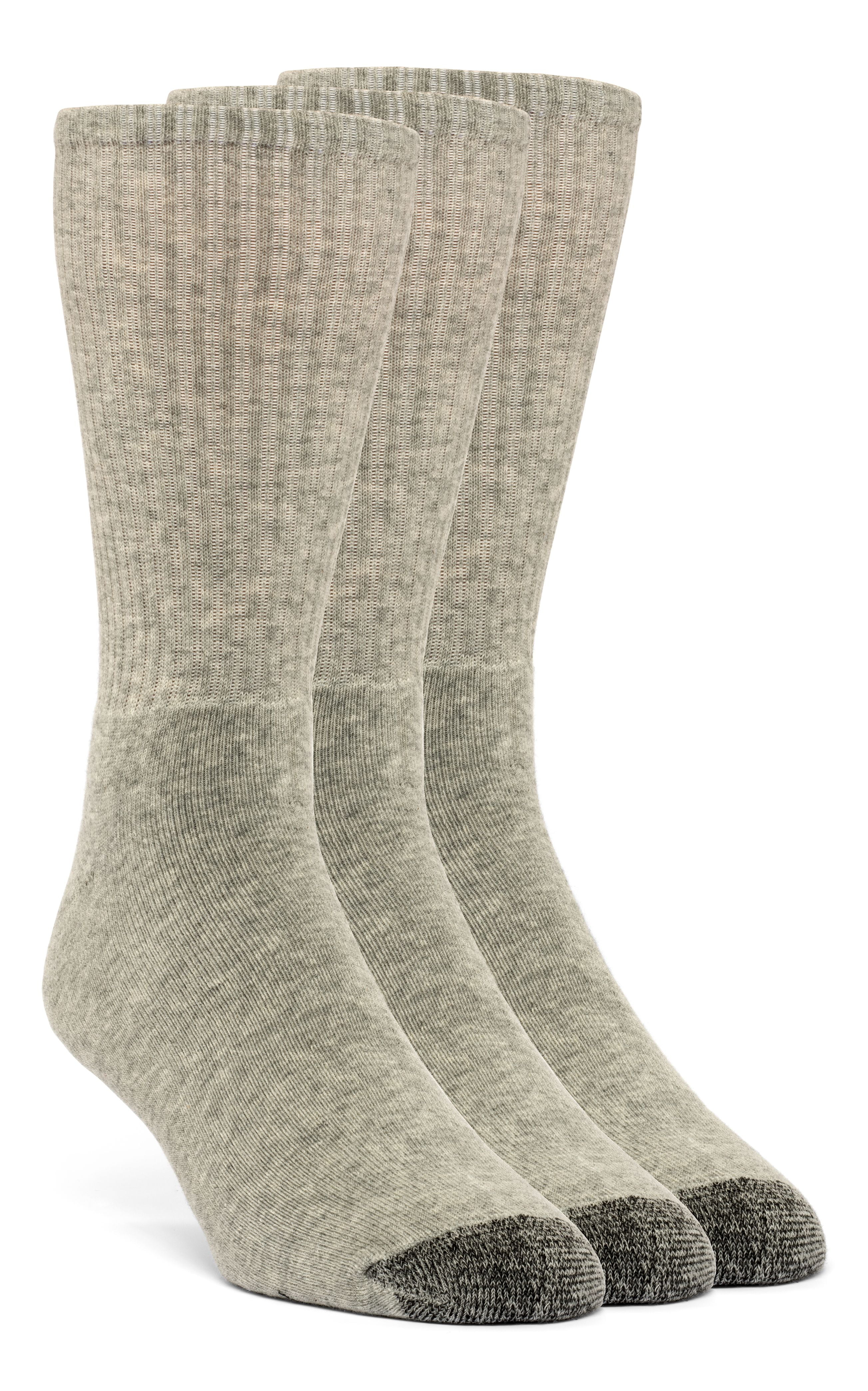 Women's Cotton Super Soft Crew Cushion Socks 3 Pairs