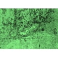 thumbnail image 1 of Ahgly Company Indoor Rectangle Oriental Emerald Green Industrial Area Rugs, 2' x 3', 1 of 4