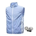 thumbnail image 1 of Oubit Wearable Cooling Fan Vest,Air Conditioned Clothes 3 Cool Vestwith Fan Air Conditioned Clothes Smart Functionality, 1 of 8