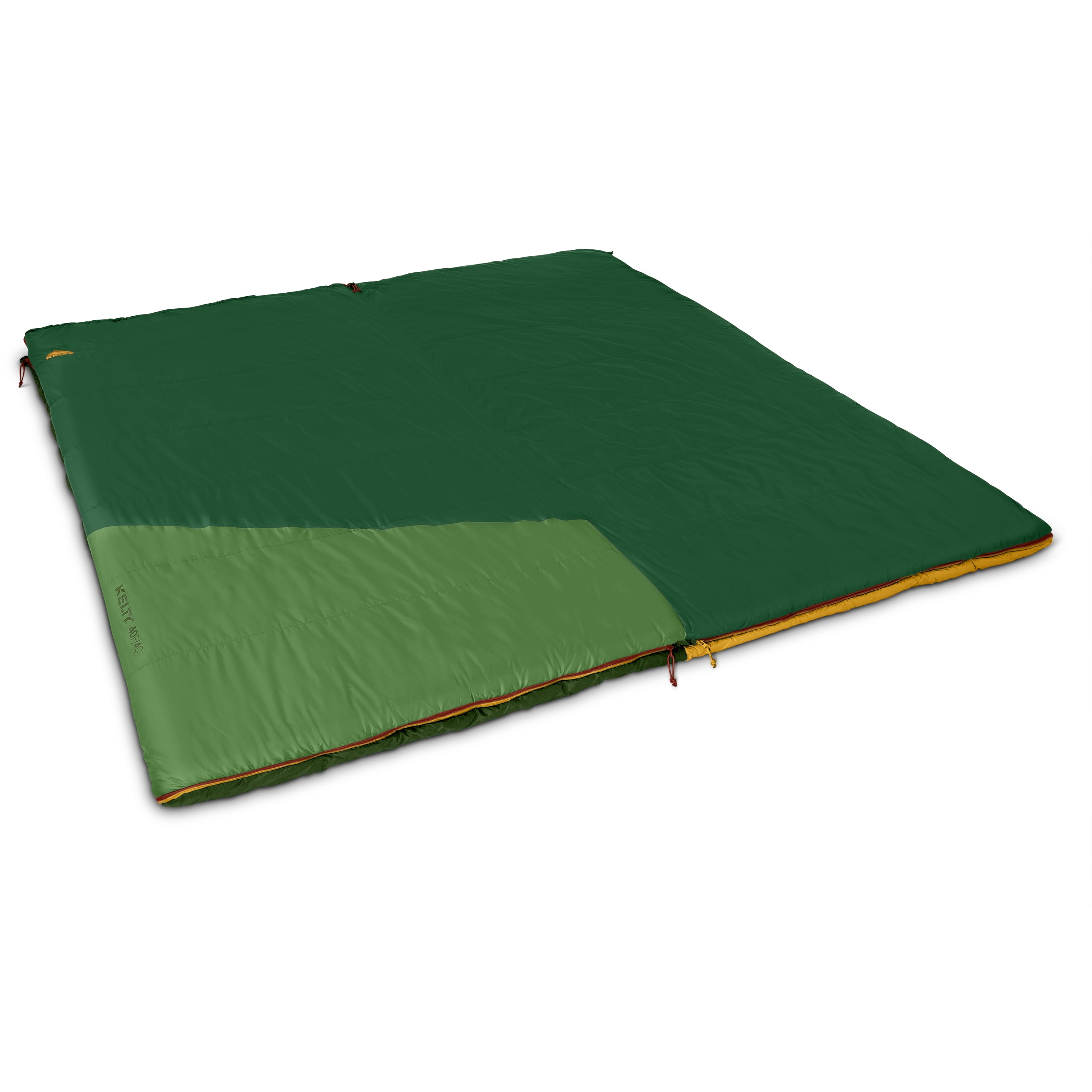 Kelty | Solstice 40° Degree Sleeping Bag - Spacious, Comfortable, Rectangular Sleeping Bag with Dual-Layer Quilt & Dual-Slider Zipper