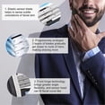 thumbnail image 2 of Lot de 16 lames de rasoir manuel pour barbier professionnel, pour hommes, 2 of 4