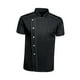 thumbnail image 4 of Chaqueta de chef para hombre y mujer, ropa de chef, ropa de camarero, botones a presión, transpirable con SG, 4 of 9