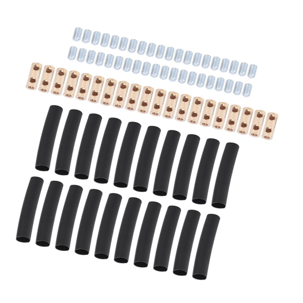 Terminal de Conexión de Cablado Rápido de Empalme, Kit de Tuerca de conector de alambre de calibre 10 60 A conductividad para automóville