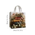 thumbnail image 3 of Funny Quilted Tote Bag for Women Reusable Aesthetic Canvas Bag Lightweight Large Capacity Foldable Fashion Unique Print for Shopping Work Travel, 3 of 3