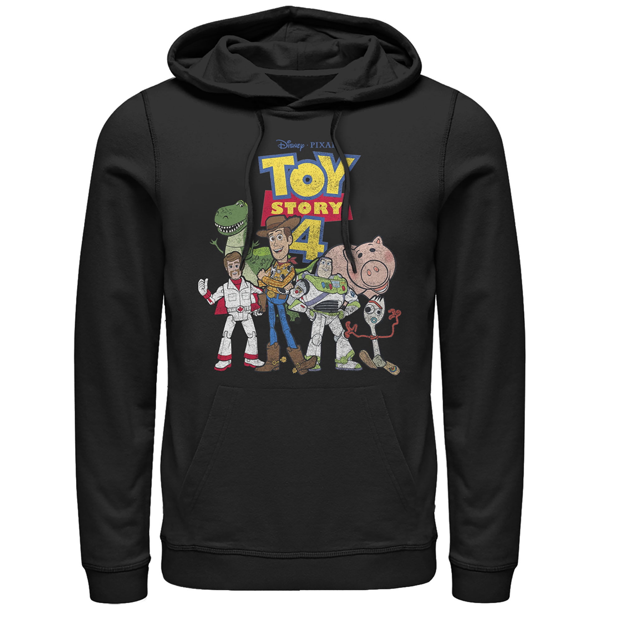 Disney Pixar Toy Story - Toy Story 4 Men's Character Logo Party Lightweight Hoodie - Walmart.com 