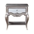 thumbnail image 2 of Clearance! ACME Esteban Nightstand (1 Drw) in Antique Champagne 22207, 2 of 4