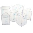 thumbnail image 1 of 6 Pezos Taza de Medi de Plástico Vaso de Medidor Juegos Educación para 1-4 Años Sunnimix Juego de vasos medidores de geometría, 1 of 8