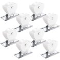 thumbnail image 3 of Miangastore 8pcs Drapery Hardware Easy to Install Curtain Pulleys Smooth Roman Shades Cord Lock, 3 of 6