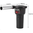 thumbnail image 3 of Camp Fire Starter Electric Air Blower for Charcoal Barbecues, Outdoor Fireplaces, Wood Fire Pits, 3 of 5