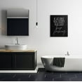 thumbnail image 2 of Stupell Industries Keep Flushing Funny Bathroom Graphic Art Gallery Wrapped Canvas Print Wall Art, Design by Lil' Rue, 2 of 4