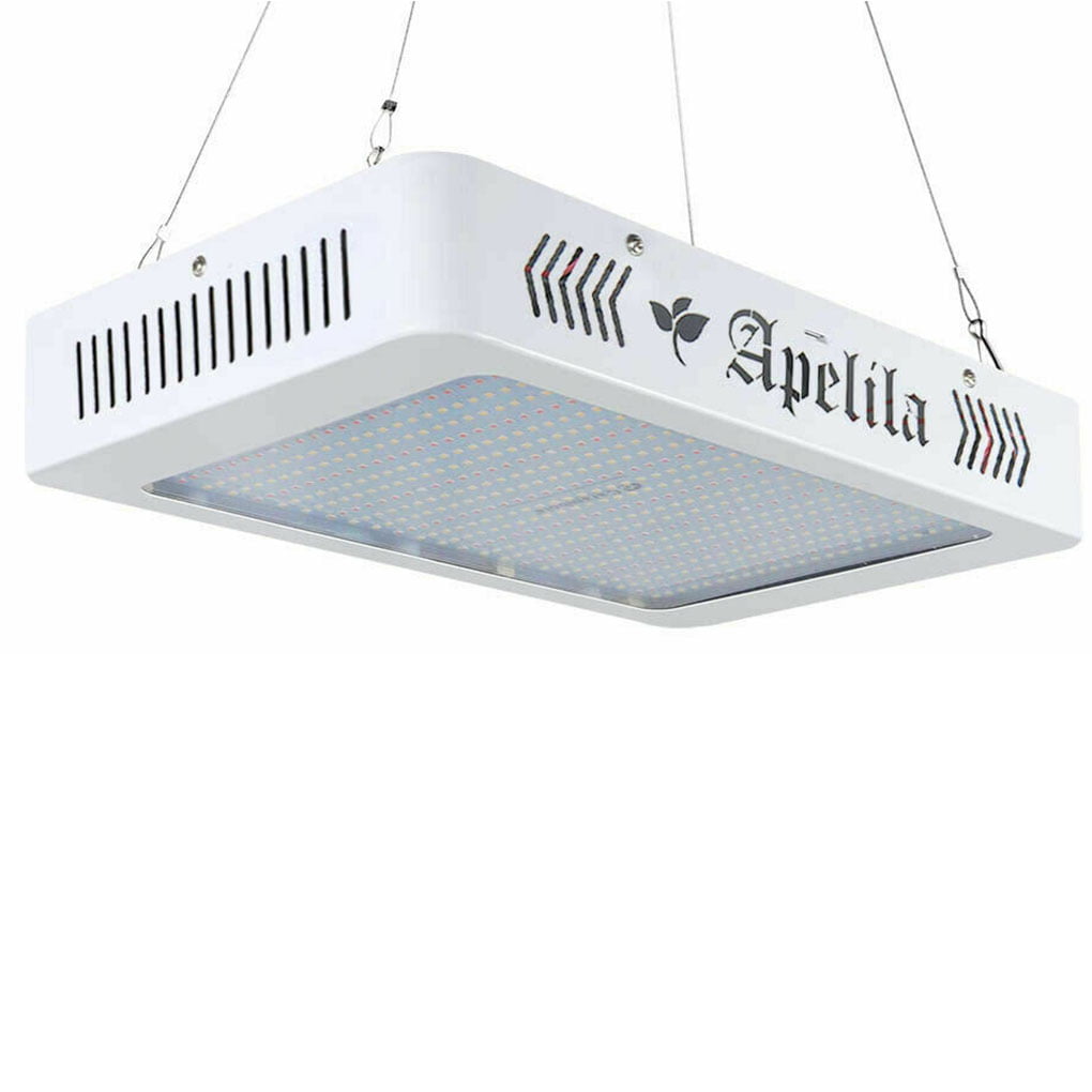 600W Full Spectrum Integrated Lamp Byingo LED Grow Light 4 Foldable Leaves 