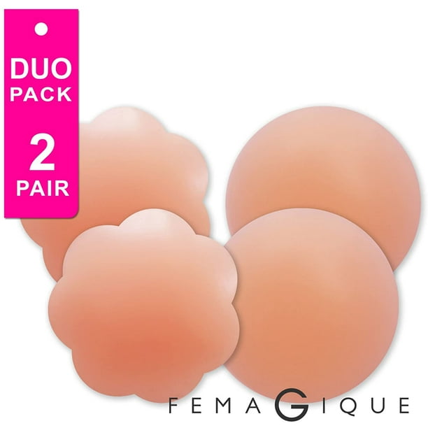 Silicone Breast Petals-Discreet Nipple Covers Self Adhesive