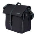 thumbnail image 4 of Bababing DayTripper II - Black Canvas - 2-in-1 Convertible Backpack & Shoulder Bag - Insulated Bottle Holder, Large Wipeable Changing Mat, Stroller Clips, Waterproof Cover - Stylish & Practical for Mo, 4 of 7