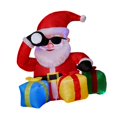 thumbnail image 4 of Adorno navideño inflable de Papá con luz. Decoración navideña creativa y original para jardín o interior., 4 of 7