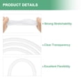 thumbnail image 2 of Uxcell Silicone Tubing, 5/16inch(8mm) ID x 15/32inch(12mm) OD Silicone Rubber Vacuum Tube, 8ft(2.5M) High Temp Water Air Hose Pipe [Clear], 2 of 7