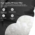 thumbnail image 3 of 31.5"Egg Chair Cushion Thickened [Cushion Only] Round Papasan Cushion Indoor with Ties Waterproof Circle Seat Pad for Patio Garden Indoor Black, 3 of 10